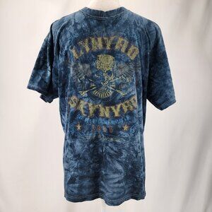 Anvil Lynyrd Skynyrd Mens Large Gimme Back My Bullets Tie Dye Distressed T-shirt